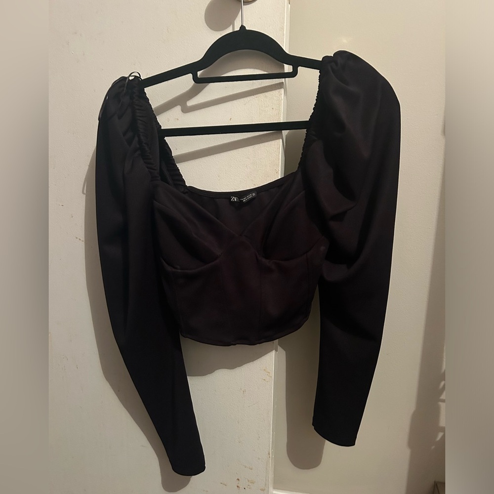 Black Zara Top